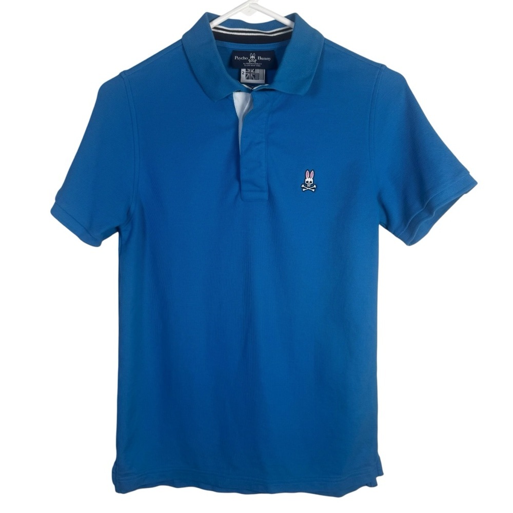 Psycho Bunny Blue Polo Shirt‎ Size XXS